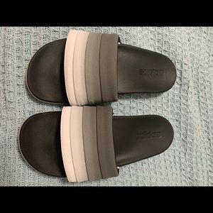 Adidas slide ons
